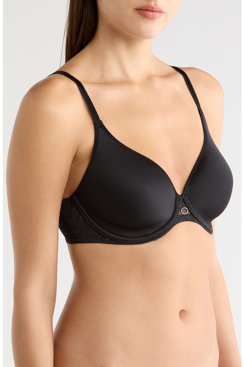 Belle Underwire Sexy Solution Plunge Bra, Alternate, color, BLACK
