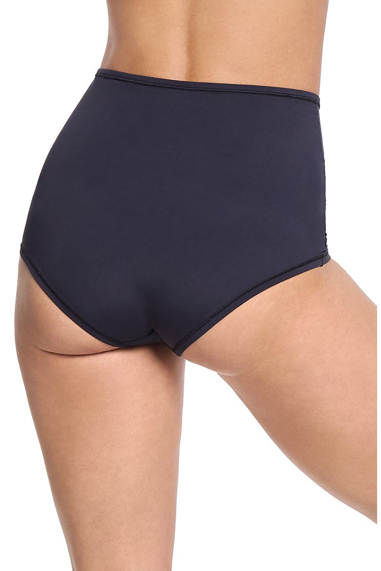 YourFit™ High Waist Briefs, Alternate, color, BLACK