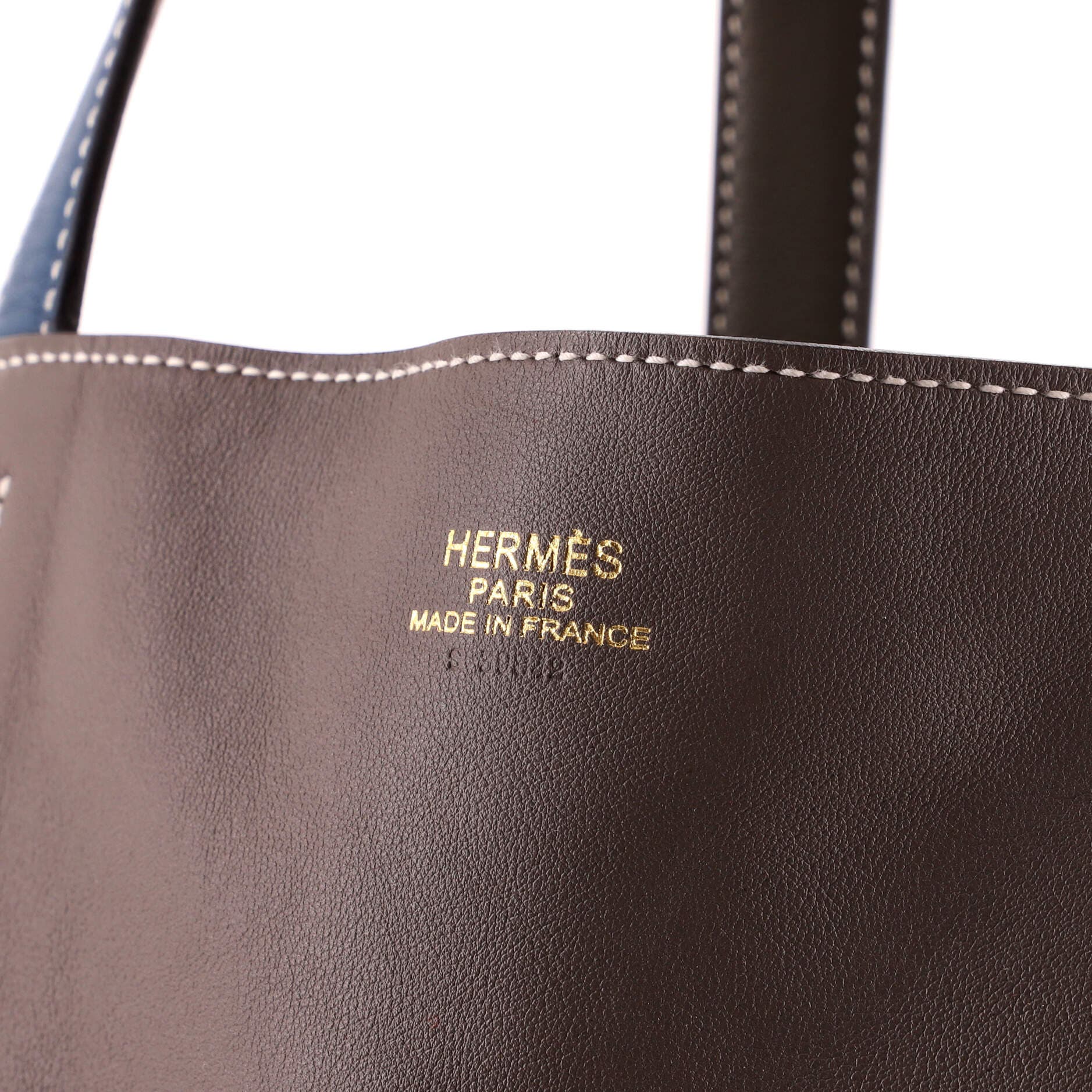 Double Sens Tote Veau Sikkim 45, Alternate, color, Grey
