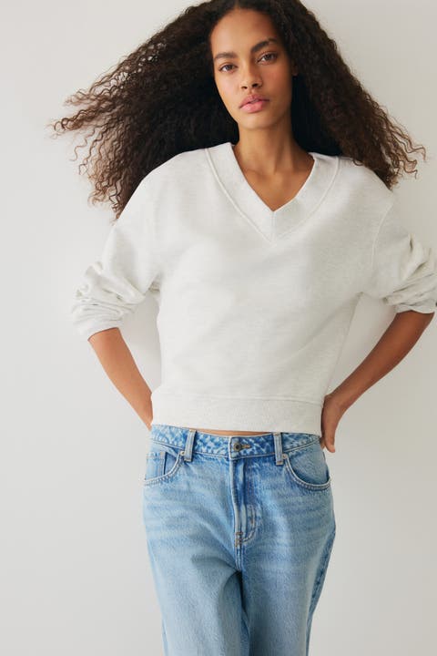 V-neck Sweatshirt