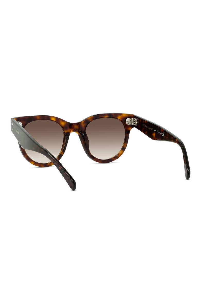 54mm Gradient Square Sunglasses, Alternate, color, DARK HAVANA/ ROSE