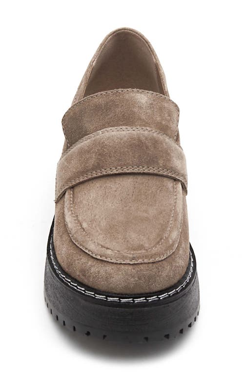 Matisse 'frankie' Asymmetrical Zip Bootie In Taupe