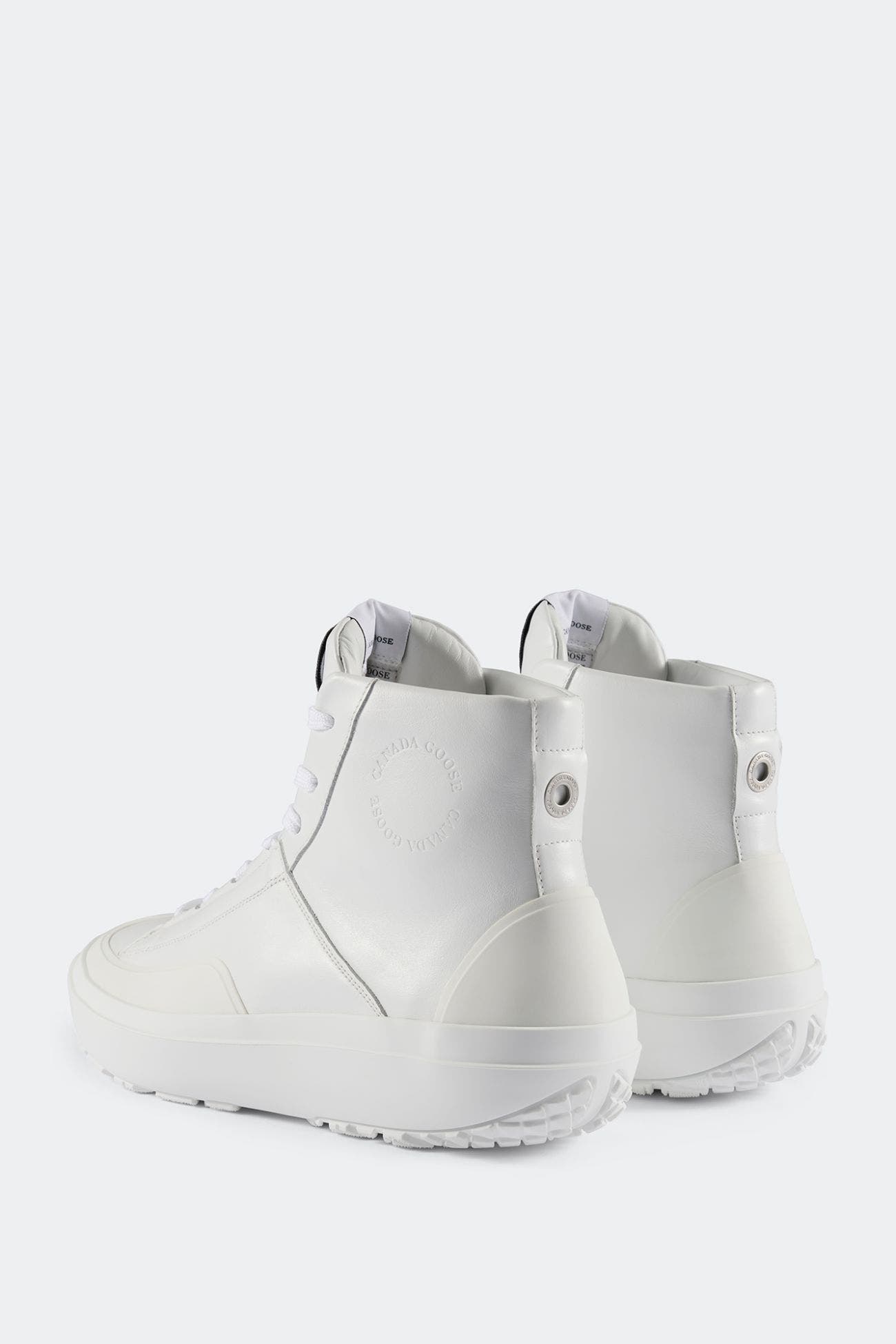 Men's Ossington High Sneaker, Alternate, color, White
