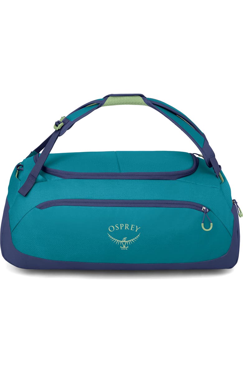 Osprey Daylite 45-Liter Duffle Bag, Main, color, Blue Spikemoss/ Alkaline