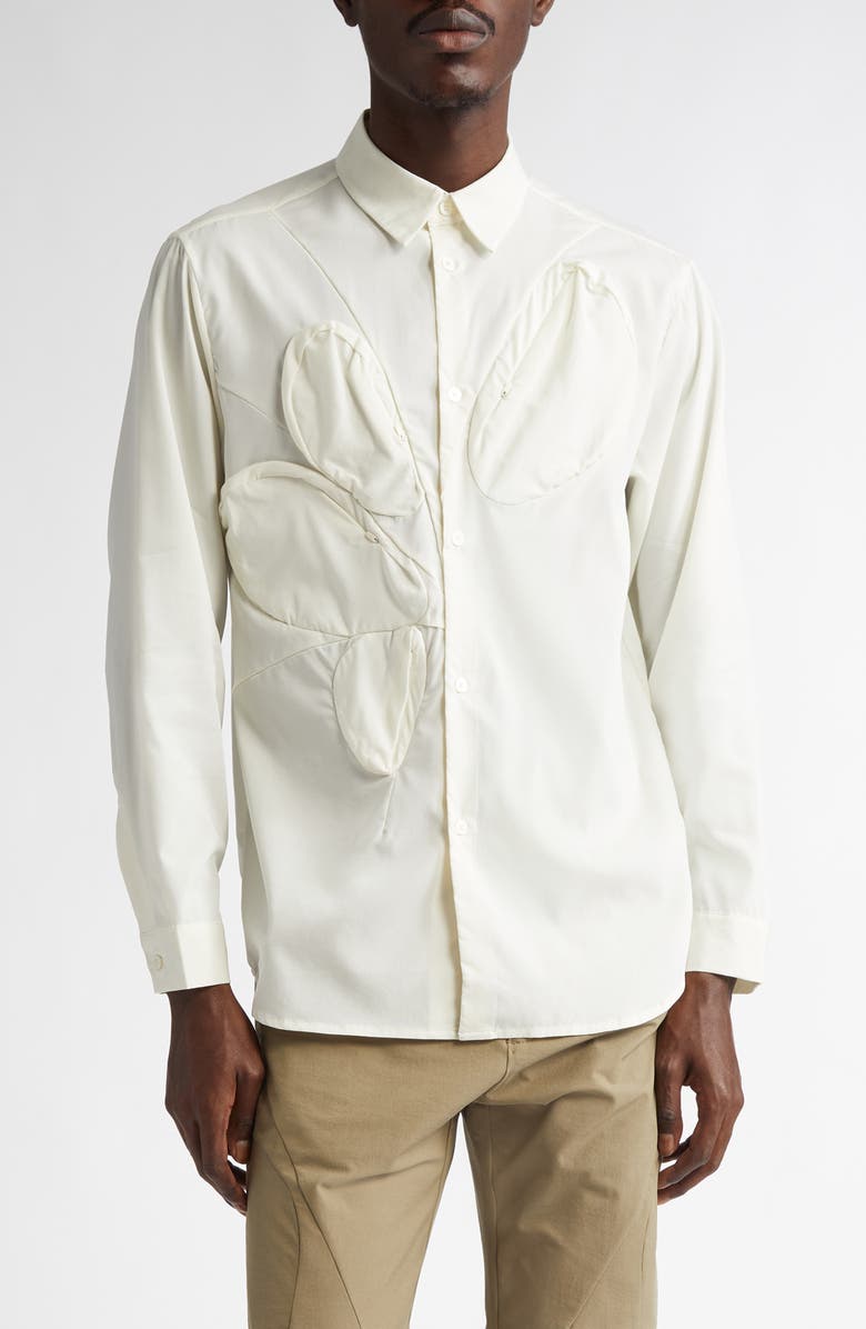 POST ARCHIVE FACTION 7.0 Button-Up Shirt Center, Main, color, 