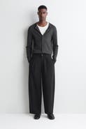 COS Pleated Relaxed-Fit Barrel-Leg Pants