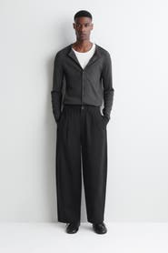 COS Pleated Relaxed-Fit Barrel-Leg Pants