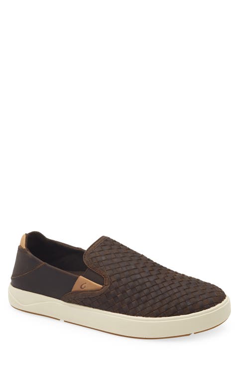 Lae'ahi Lauhala Woven Leather Shoe (Men)