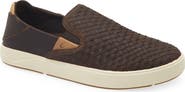 OluKai Lae'ahi Lauhala Woven Leather Shoe