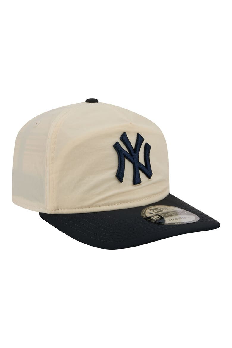 Men's New Era Cream/Navy New York Yankees Everyday 19TWENTY Adjustable Hat, Alternate, color, Cream