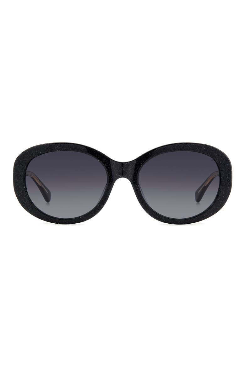 avah 56mm gradient round sunglasses, Main, color, 0807-9O
