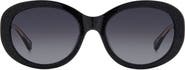Kate Spade New York avah 56mm gradient round sunglasses