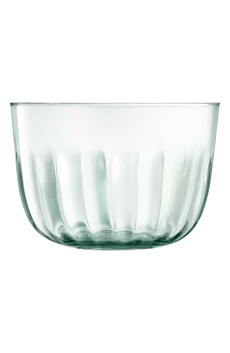 LSA Mia Recycled Glass Bowl, Main, color, 