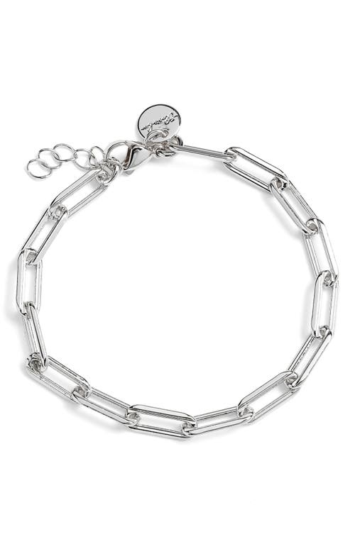 The Sis Kiss Leo Bracelet In Silver