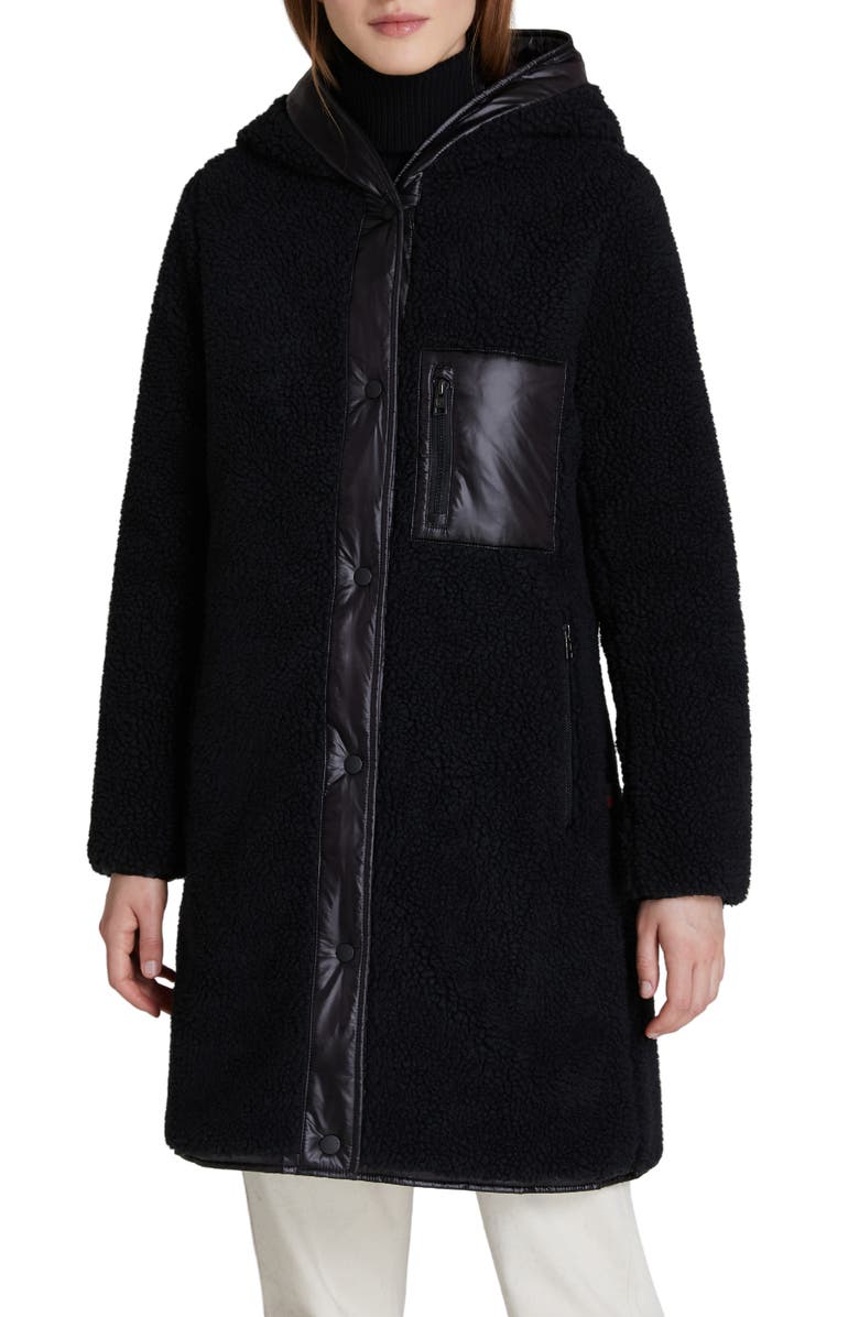 Woolrich Elm Faux Shearling Water Resistant Reversible Parka, Main, color, 