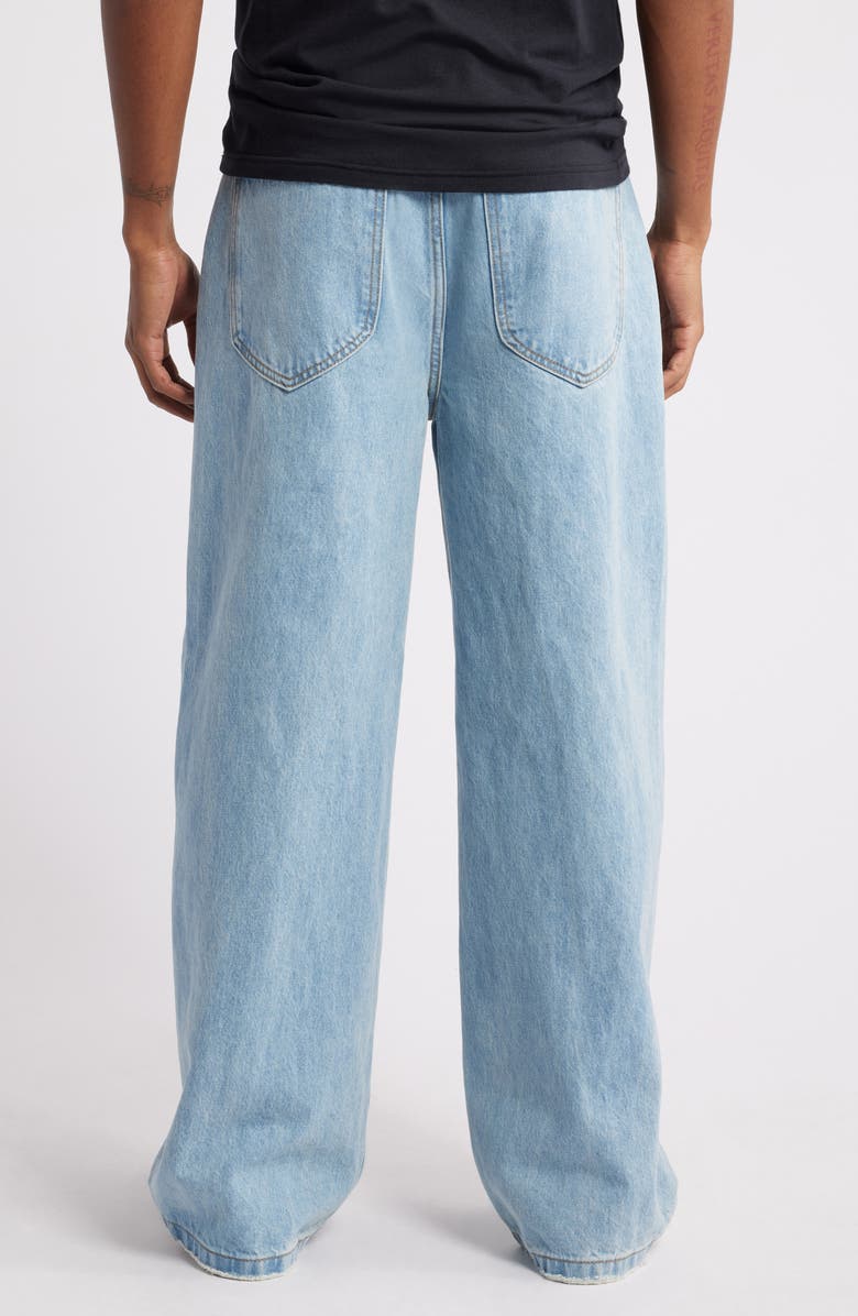 Elwood Nonstretch Baggy Jeans, Alternate, color, Classic Indigo