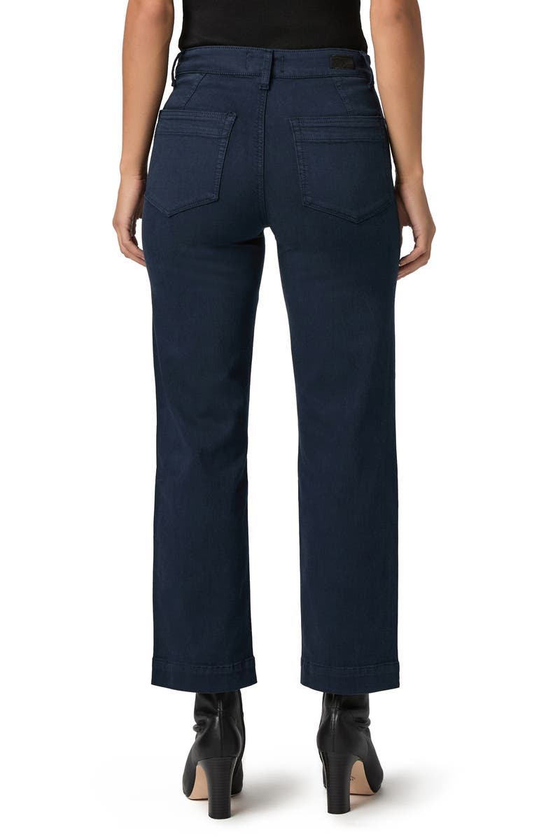 PAIGE Quincy Ankle Straight Leg Jeans, Alternate, color, Vintage Navy Seascape