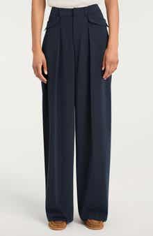 Leora Pleated Wide Leg Pants
