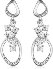 Lucy Quartermaine Volcan Earrings with White Topaz