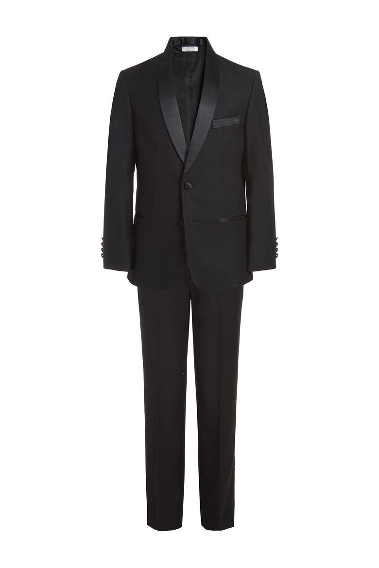 Tuxedo Suit, Main, color, 001 BLACK