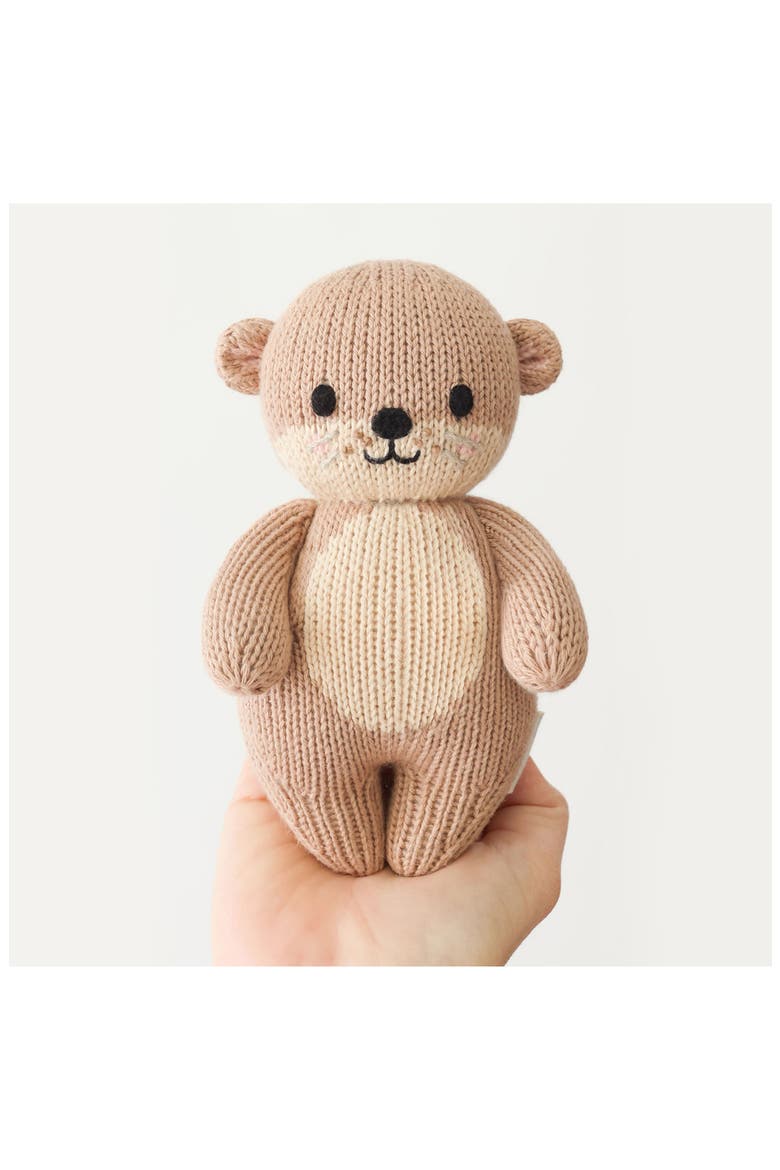 Baby Otter Stuffed Animal, Alternate, color, BROWN