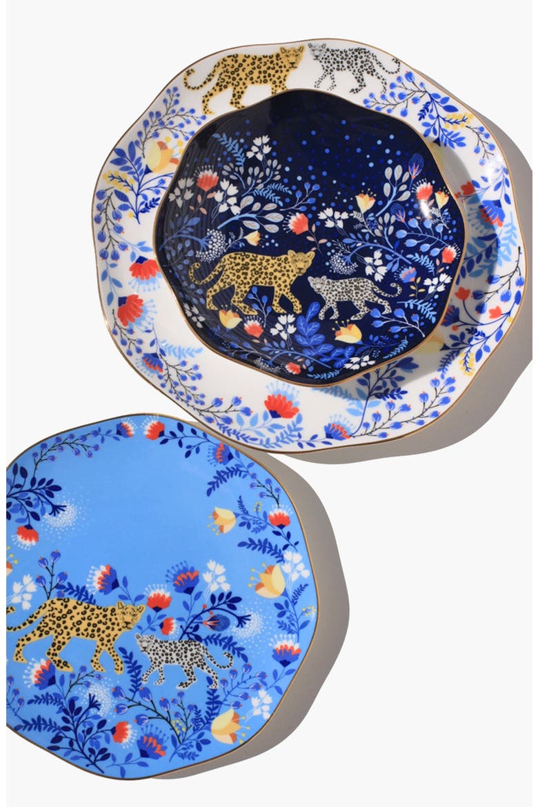 Amazon Rainforest Bone China Dinner Plate, Alternate, color, White