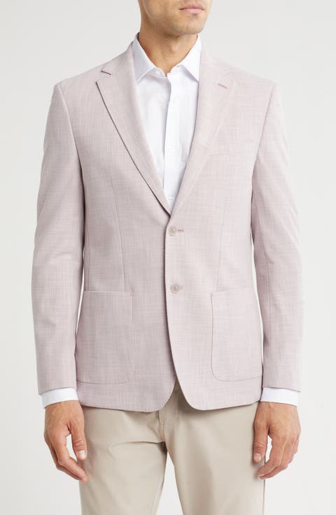 Solid Stretch Sports Coat