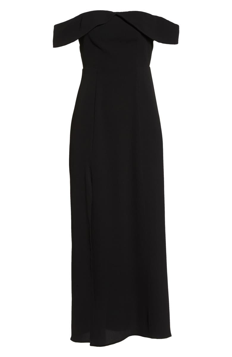 Show Me Your Mumu Upton Off the Shoulder Gown, Alternate, color, 