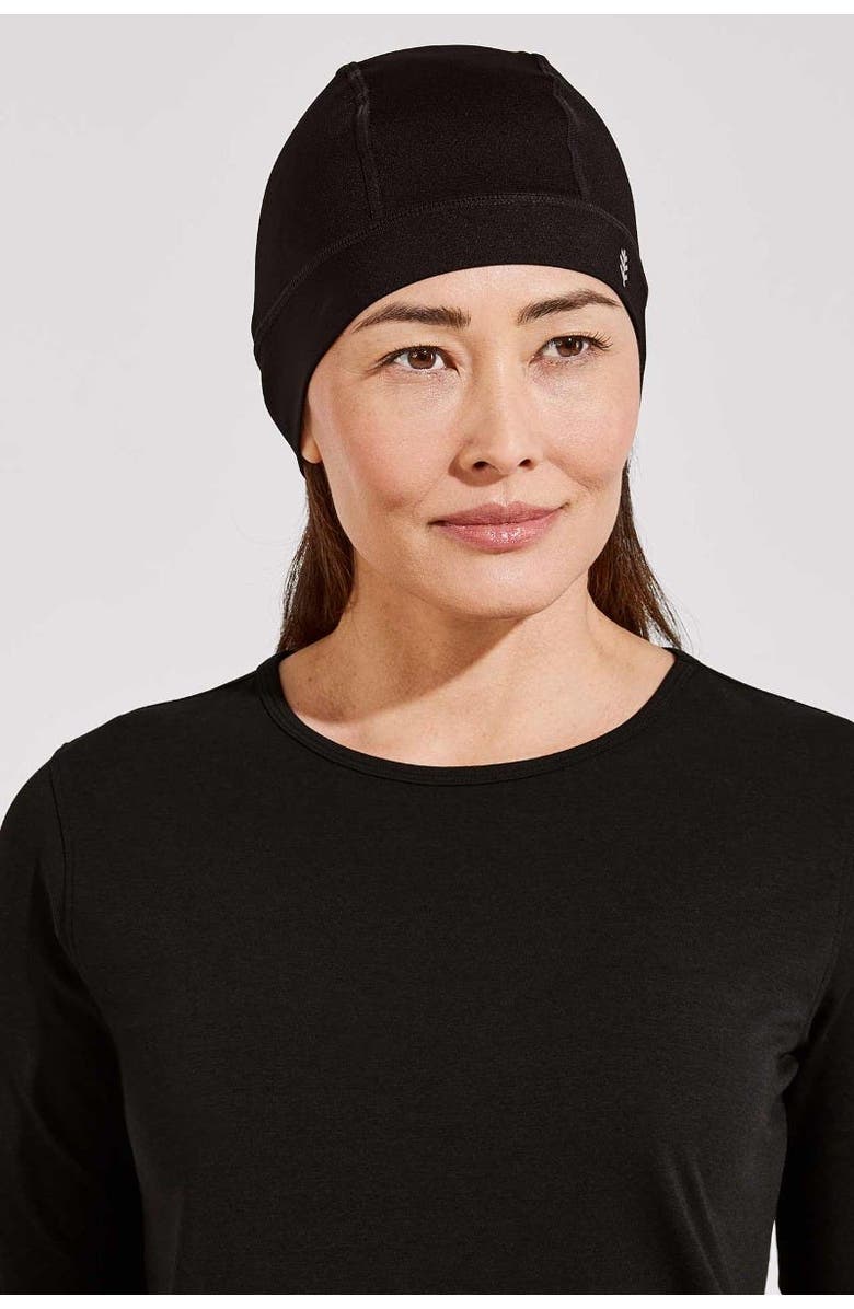Coolibar UV Skull Cap - UPF 50+ Sun Protection - Hubbard, Main, color, Black