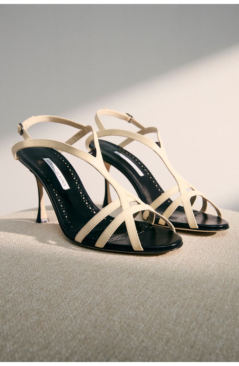 Manolo Blahnik Betgieb Ankle Strap Sandal, Alternate, color,