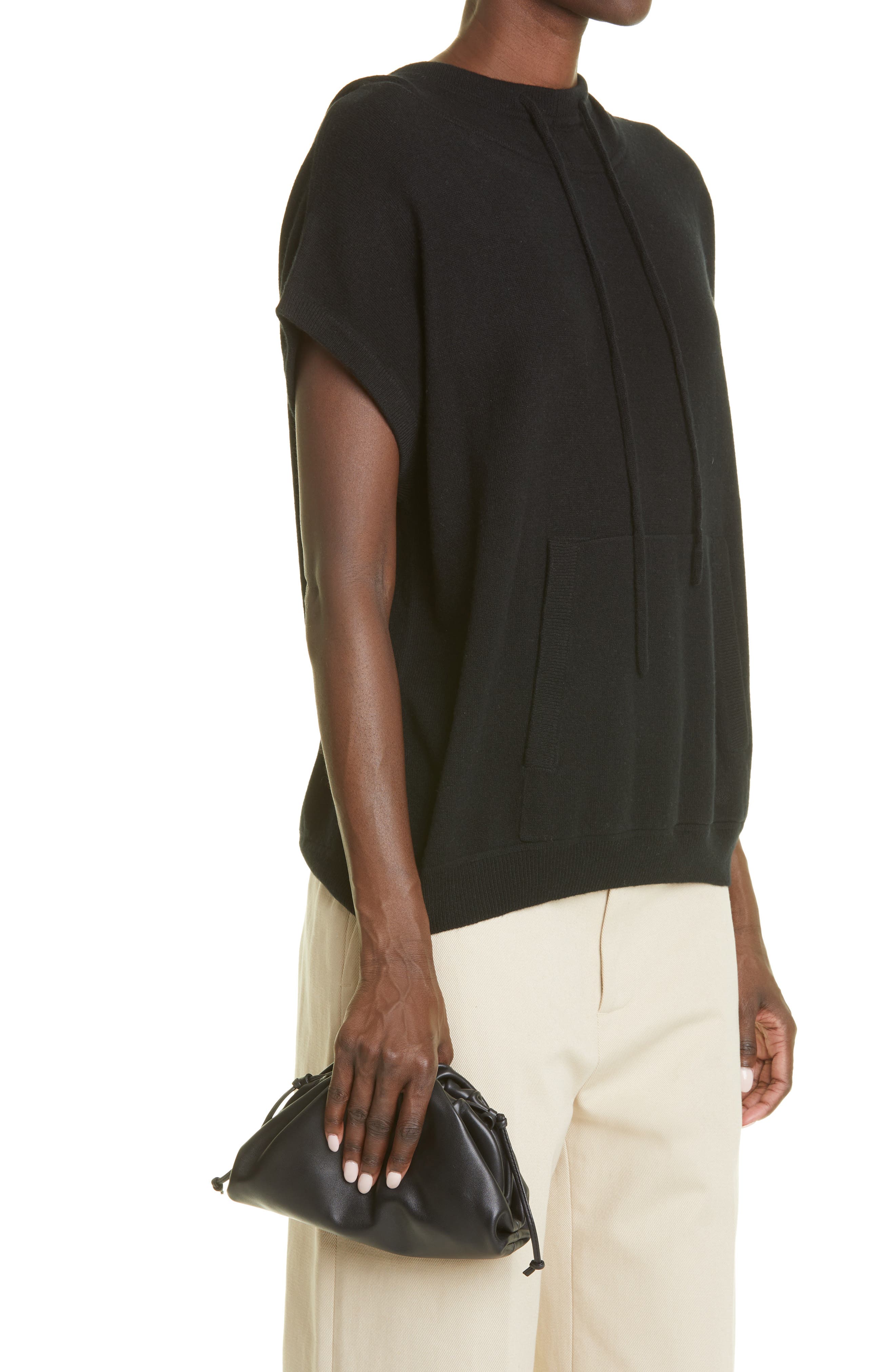 Bottega Veneta The Mini Pouch Calfskin Leather Crossbody Bag, Alternate, color, 