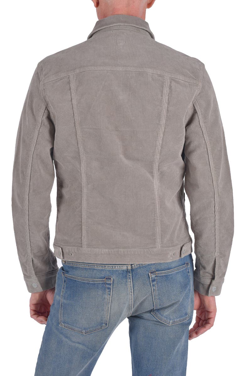 HIROSHI KATO The Blade Stretch Corduroy Jacket, Alternate, color, Light Gray