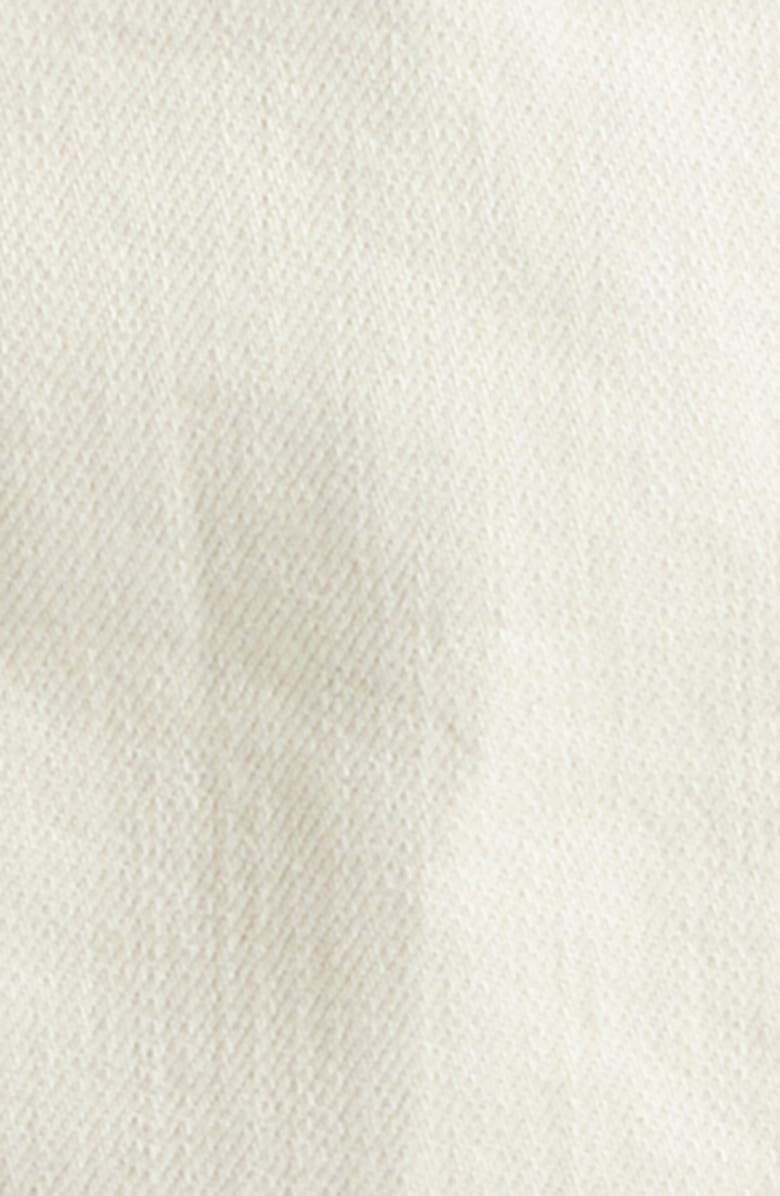 Veronica Beard Malcolm Short Sleeve Denim Jacket, Alternate, color, Ecru