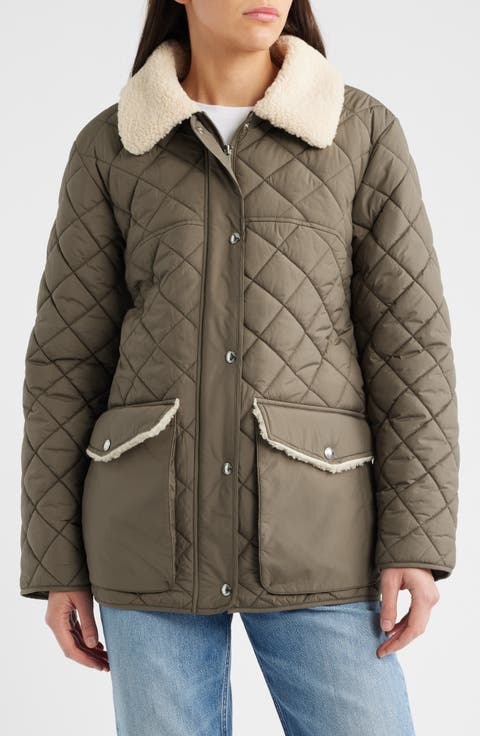 Green Shearling & Faux Shearling | Nordstrom