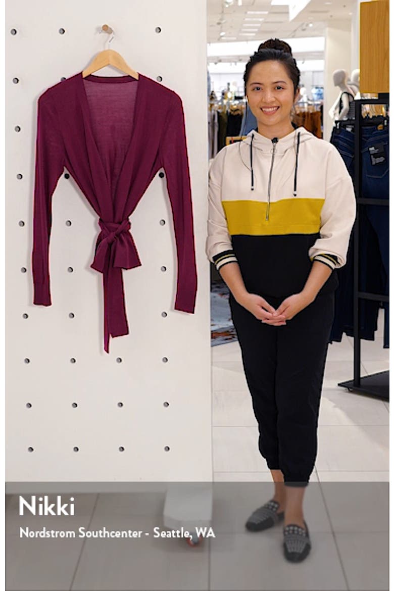 Tie Waist Cardigan video