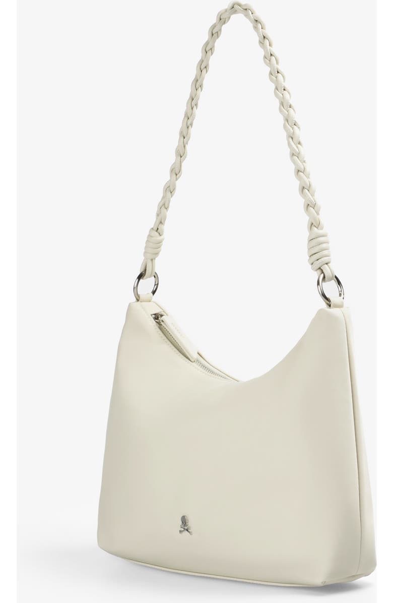 Scalpers Smooth Braided Handle Bag, Alternate, color, Offwhite