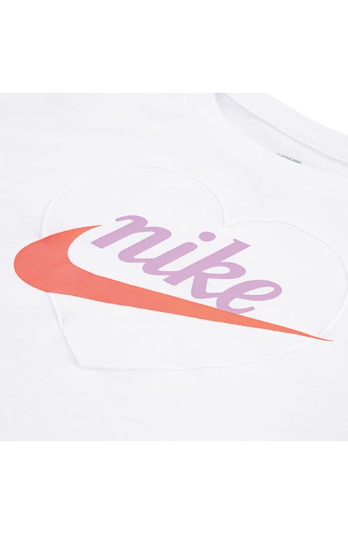 Nike Crewneck Sweatshirt & Flared Leggings Set (toddler) Crewneck Sweatshirt & Leggings Set In White