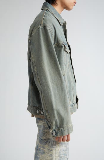 Acne Studios Oversize Nonstretch Denim Trucker Jacket