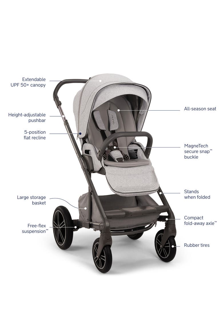 MIXX™ next Stroller, Alternate, color, STERLING (Nordstrom Exclusive)