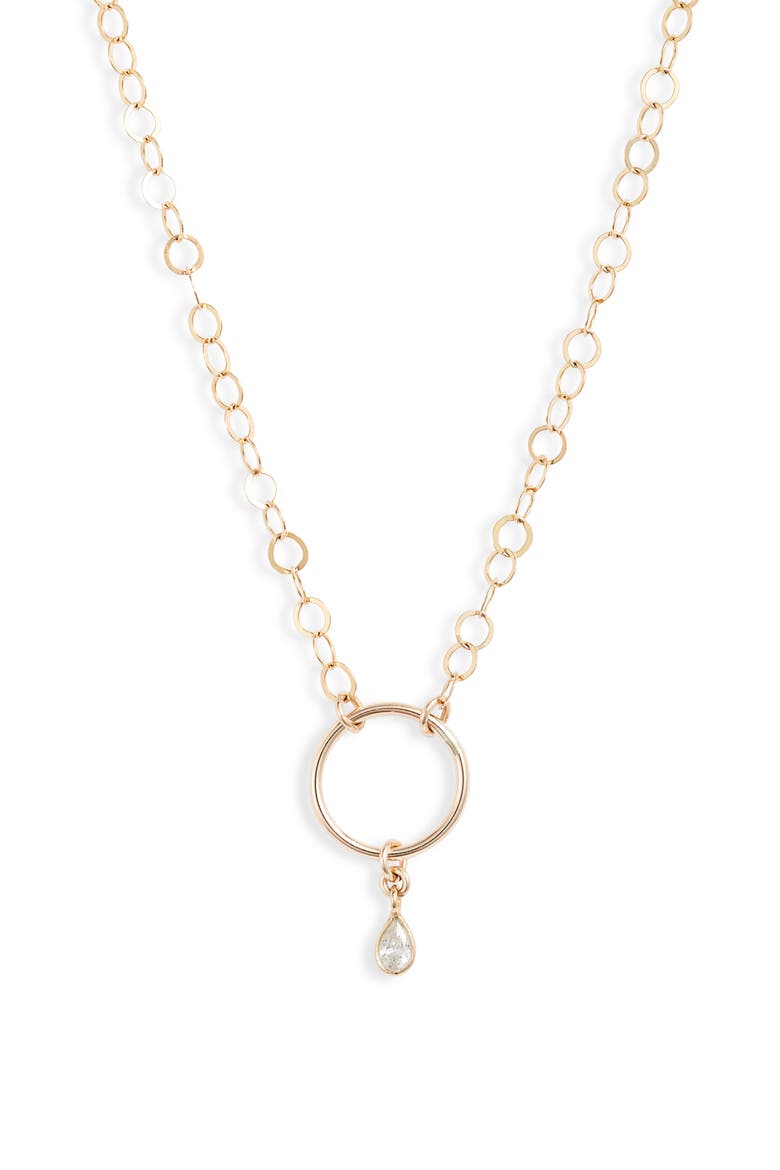 Astrid Pendant Necklace, Main, color, GOLD