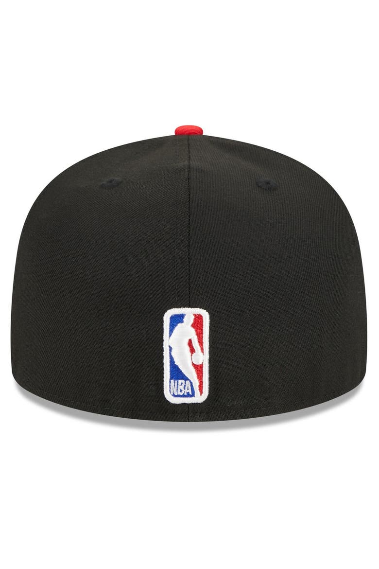 Men's New Era  Black/Red Chicago Bulls 2023/24 City Edition 59FIFTY Fitted Hat, Alternate, color, Black