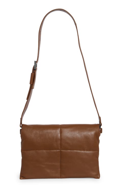 Vittoria Quilted Leather Shoulder Bag