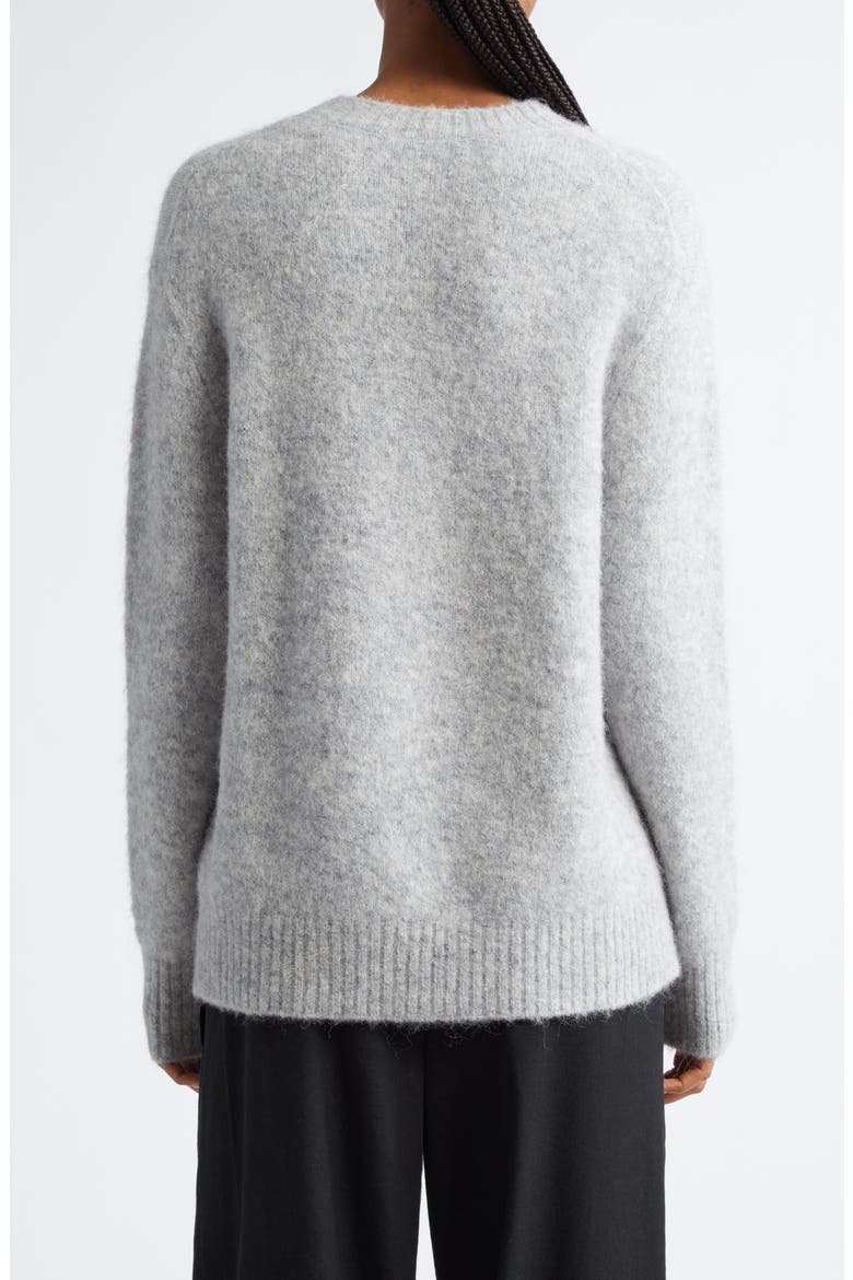 Alpaca Blend Tunic Sweater, Alternate, color, SILVERSTONE
