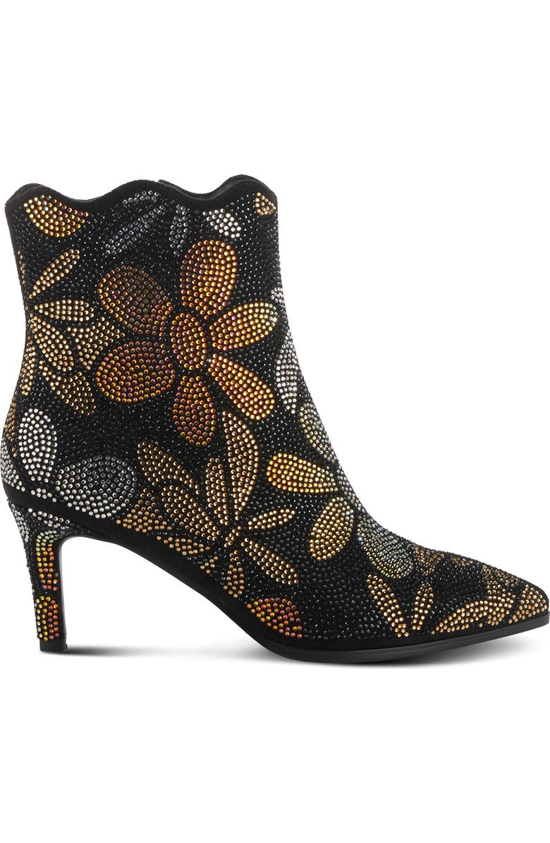 AZURA BY SPRING STEP Rapturous Floral Bootie, Alternate, color,