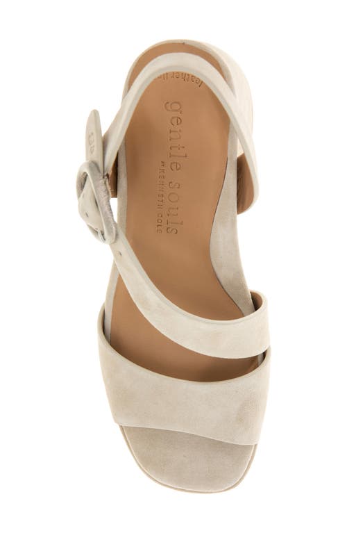 Gentle Souls Roma Sandal In Animal Print