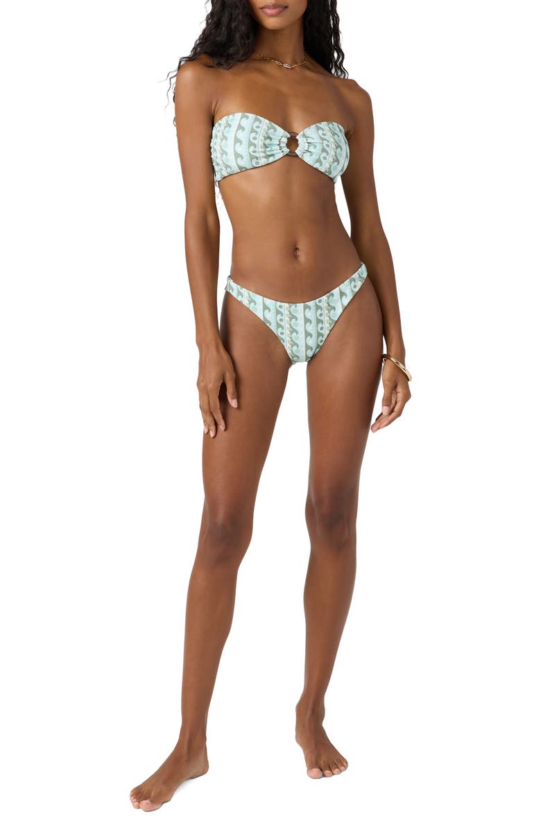 O'Neill Balearic Waves Hermosa Bikini Bottoms, Alternate, color, Starlight Blue