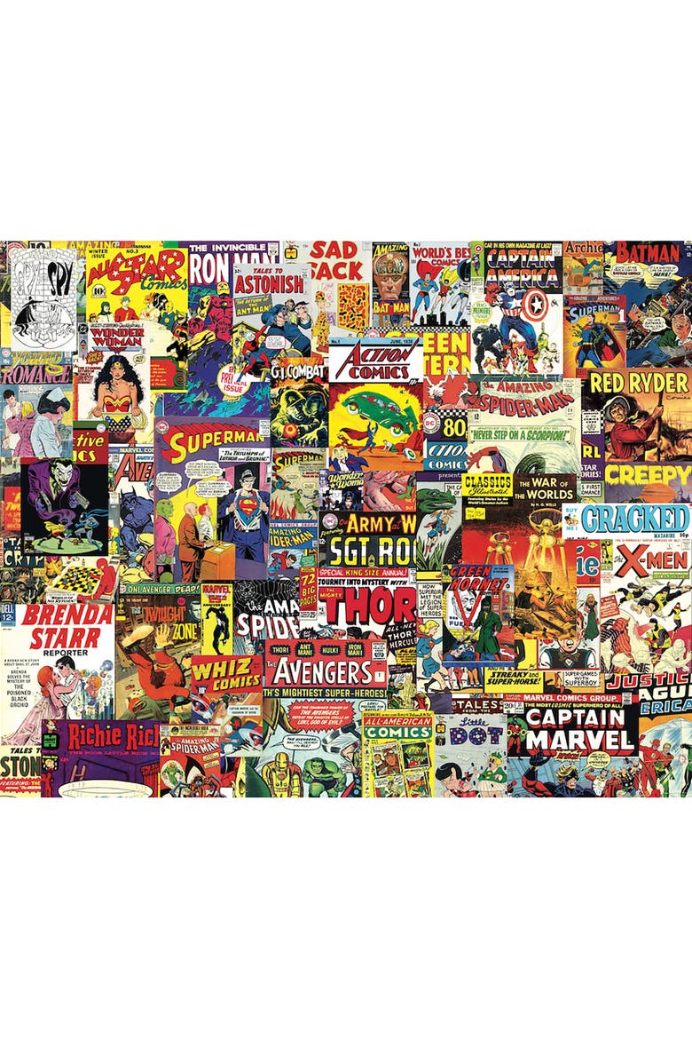 Boomers' Favorite Comics by Steve Smith, 24" x 30", 1000 Piece Puzzle, Alternate, color, Multicolored