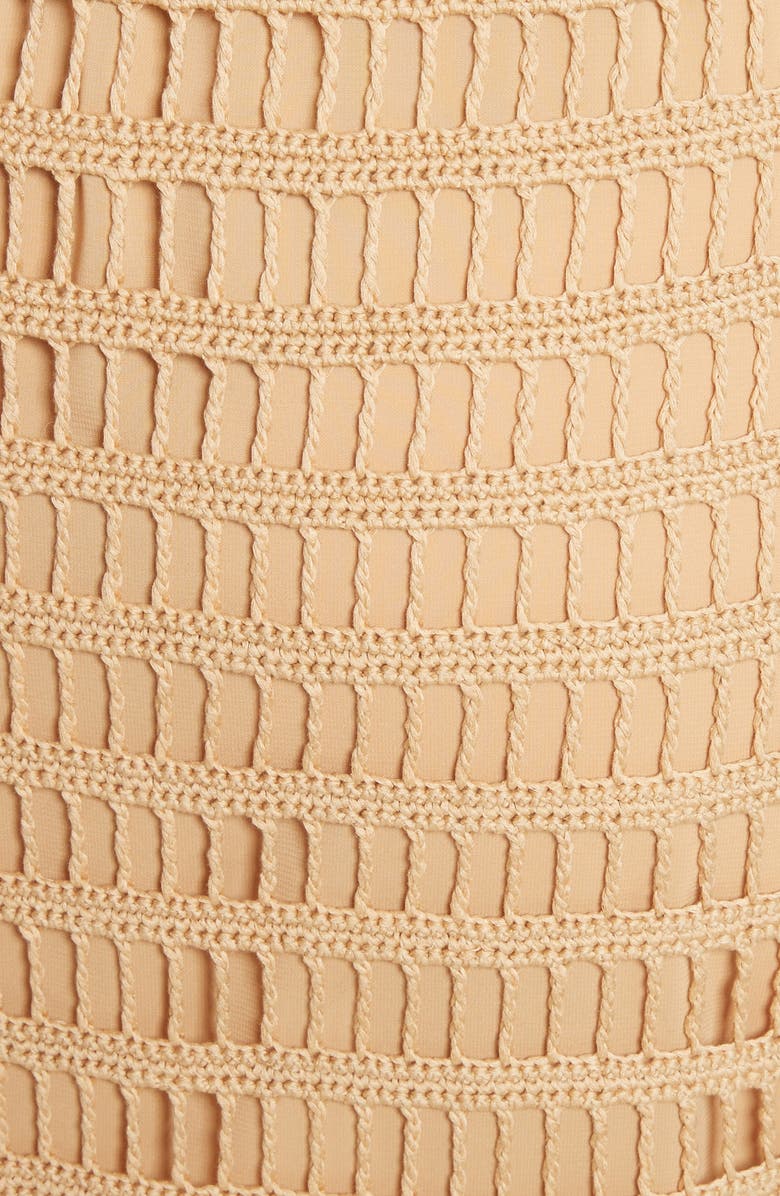 Elizabeth and James Crochet Maxi Dress, Alternate, color, 