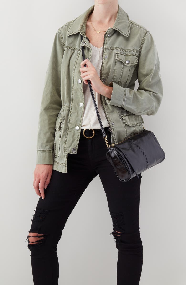 HOBO Topaz Leather Crossbody Bag, Alternate, color,