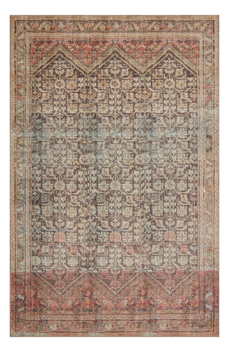 LOLOI Loren Collection Rug - Charcoal/Multi - 5' x 8', Alternate, color, Charcoal / Multi